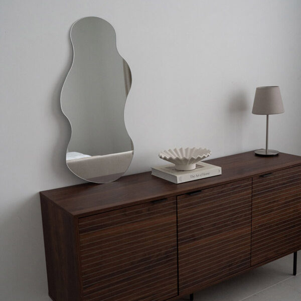 L’Organique By Detay | Miroir Organique | Style Scandinave | 40 X 80 cm | Sans Bordure