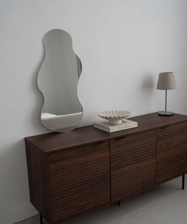 L’Organique By Detay | Organic Mirror | Scandinavian Style | 40 x 80 cm | Frameless