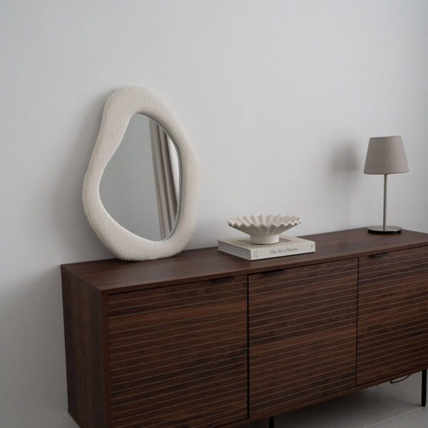 Paola By Detay | Miroir Bouclette | Style Scandinave |  46.5 X 61 cm