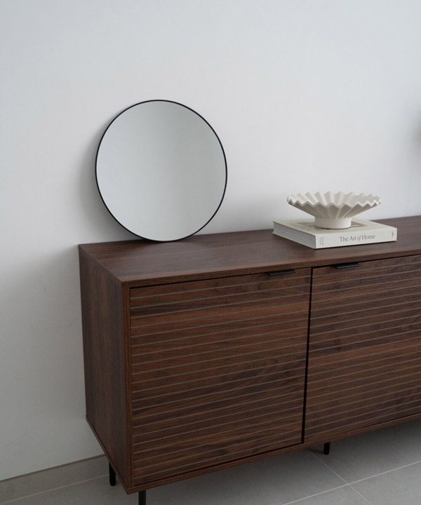 Le Rond By Detay | Round Mirror | Scandinavian Style | 40 x 40 cm | Multiple Sizes Available