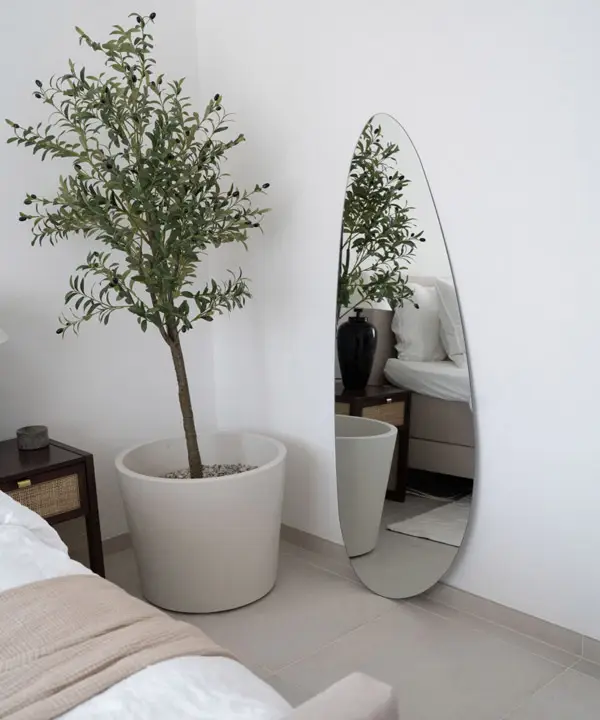 Le Grand Organique By Detay | Grand Miroir Organique | Style Scandinave | 160 X 57 cm | Sans Bordure