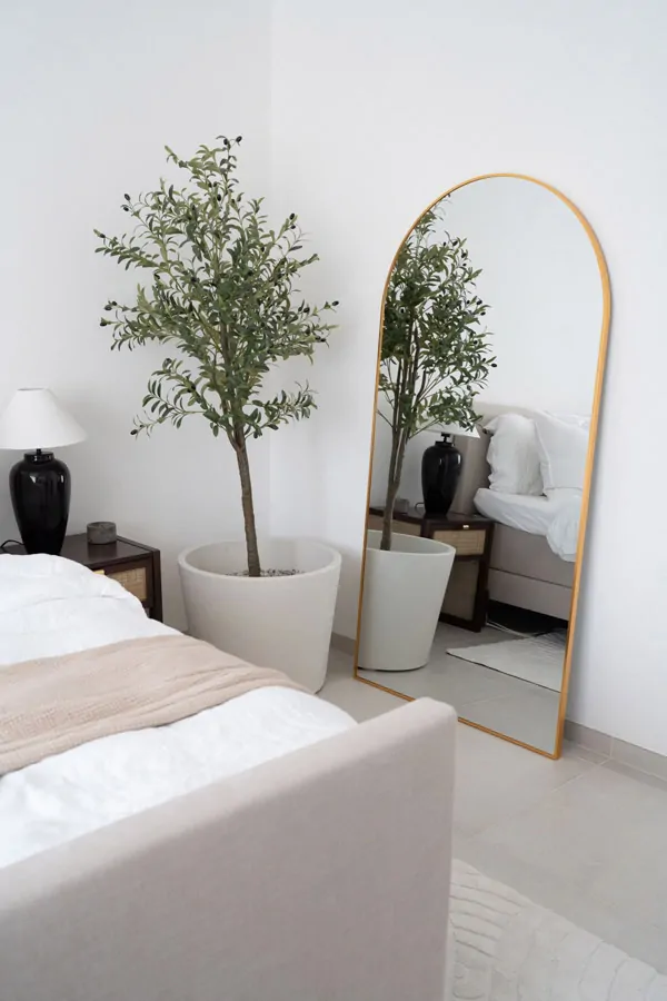 L’Arche by Detay | Large arched mirror | Scandinavian style | 180 x 100 cm | Black or Gold frame